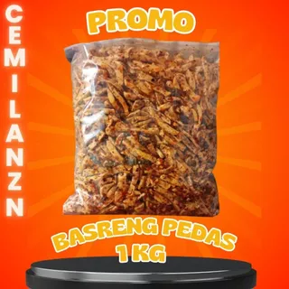 Basreng pedas keripik basreng daun jeruk 1kg bumbu melimpah