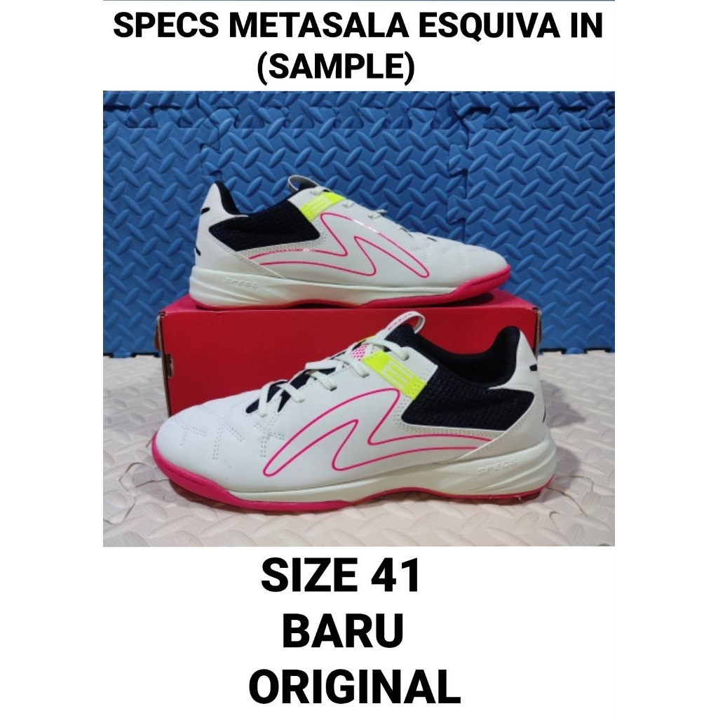 Jual Sepatu Futsal Specs Metasala Esquiva IN Original Specs Sample ...