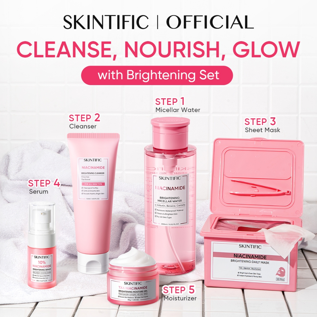 SKINTIFIC Brightening 5-in-1 Set
