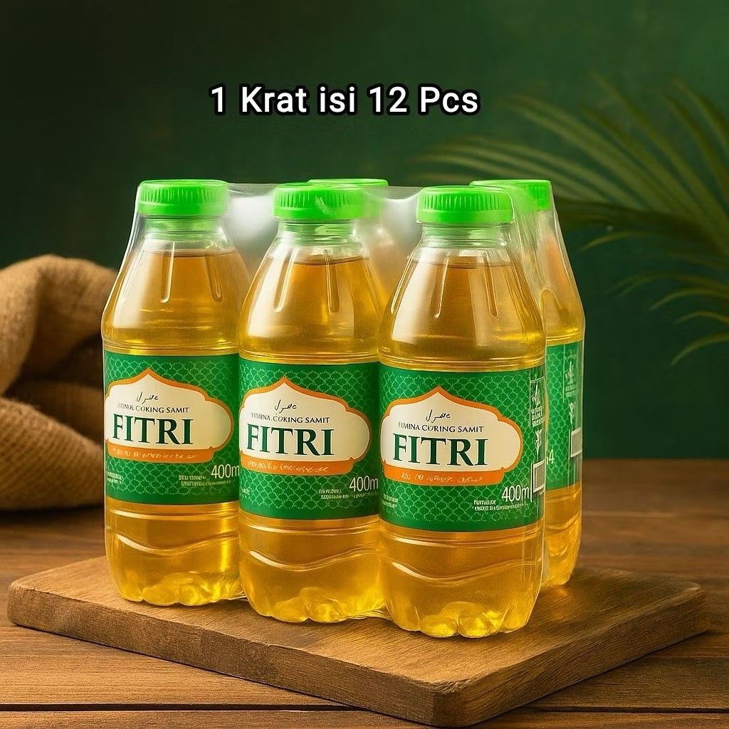 Jual minyak fitri 400ml 1 krat isi 12 botol termurah | Shopee Indonesia