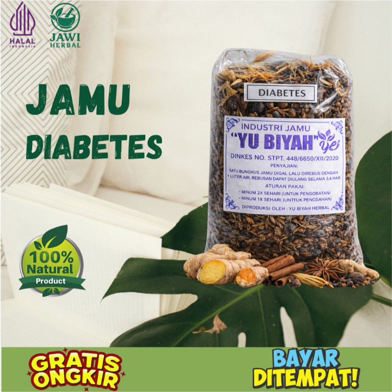 Jamu Godog Diabetes / Kencing Manis Herbal Alami Tradisional Kering