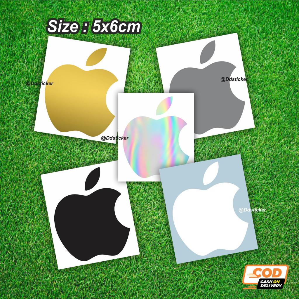 Jual Sticker Apple Logo (Cutting Sticker) | Shopee Indonesia