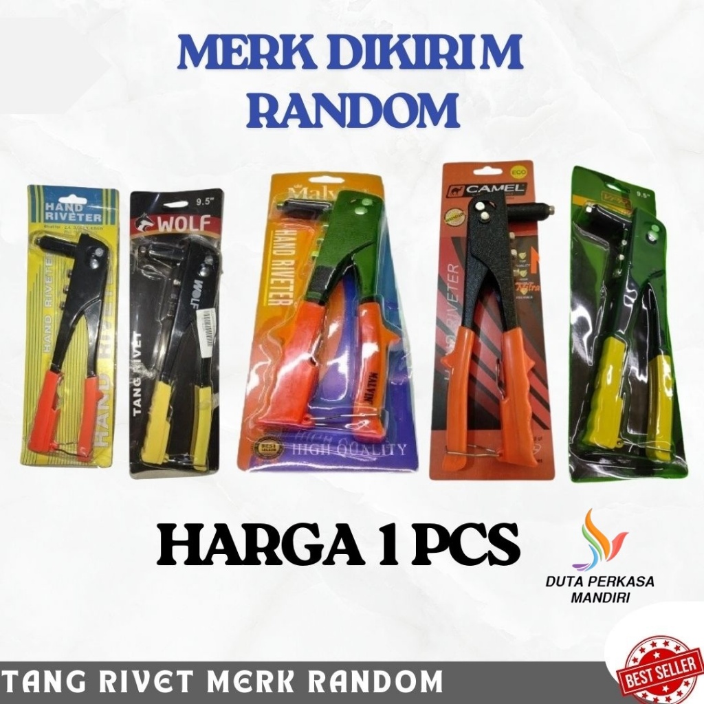 Jual Tang Rivet Ripet - Hand Rivet 2.4 - 4.8 mm - Tembakan Paku Duta-PM ...
