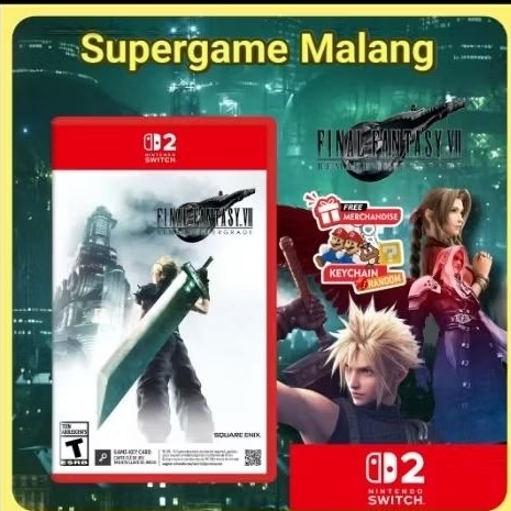 Jual Final Fantasy VII Remake Switch2 Intergrade Game FF7 Switch 2 FF 7 ...