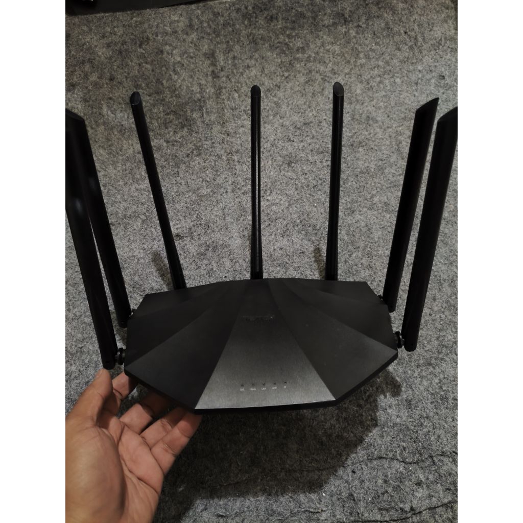 Jual Tenda AC23 AC2100 Dual Band Gigabit WiFi Router | Shopee Indonesia
