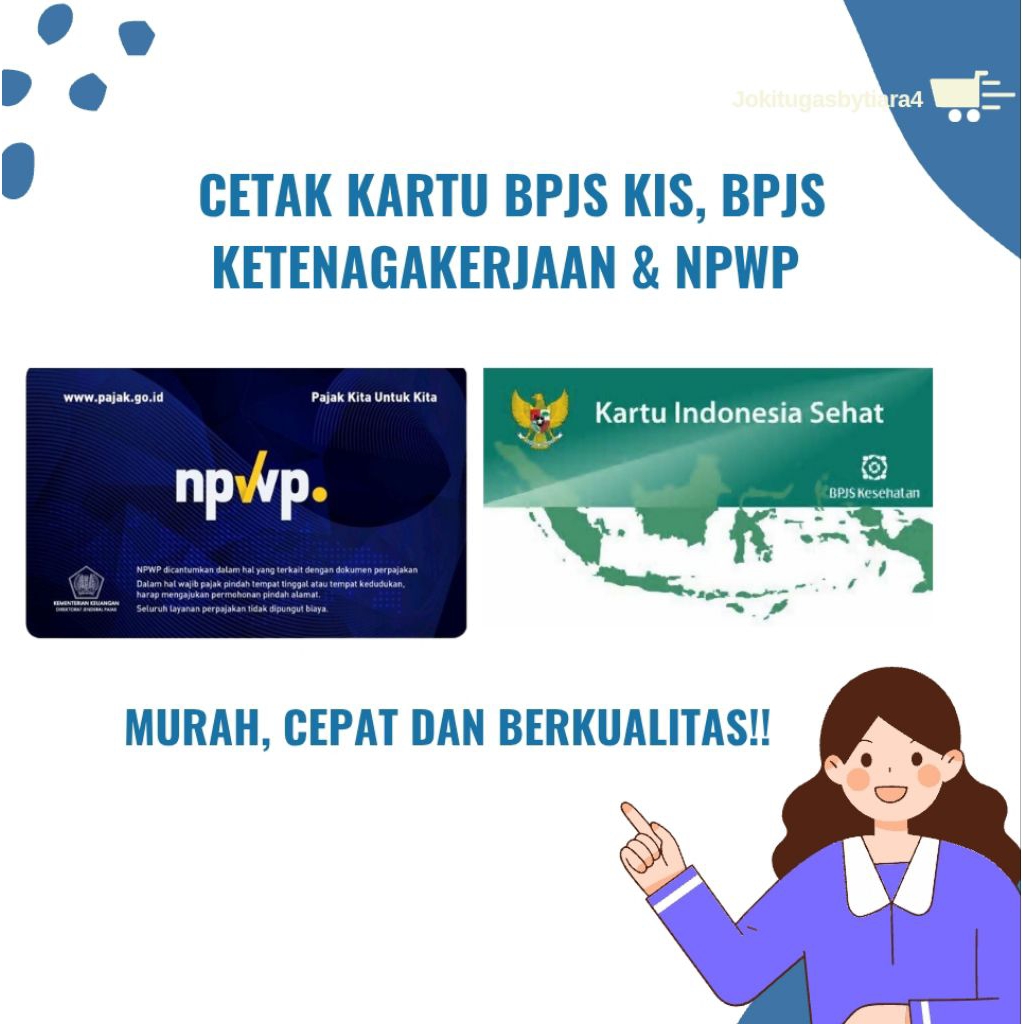 Jual Cetak Kartu NPWP (Nomor Pokok Wajib Pajak) | Shopee Indonesia