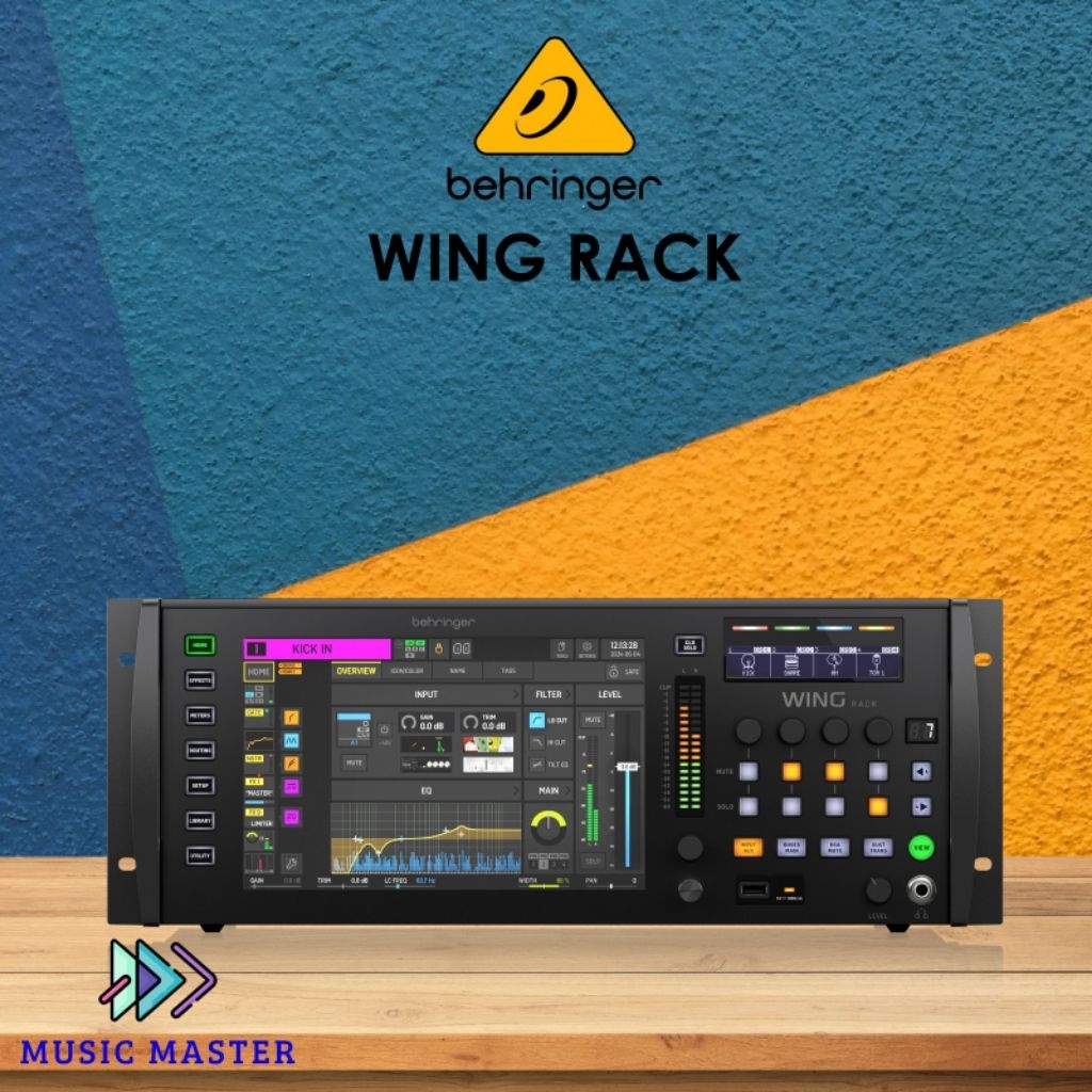 Jual Behringer WING RACK Rackmount 48 Channel, 28 Bus Full Stereo ...