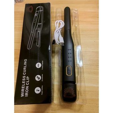 HIR 0205 NEW Wireless Catokan 2in1 Pelurus Rambut Pria Catokan Portable Tanpa Kabel Korea