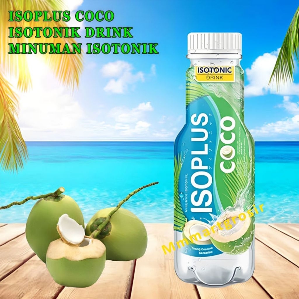 Jual Minuman Isotonik ISOPLUS Rasa Air Kelapa Muda 350 ml x6 Botol ...