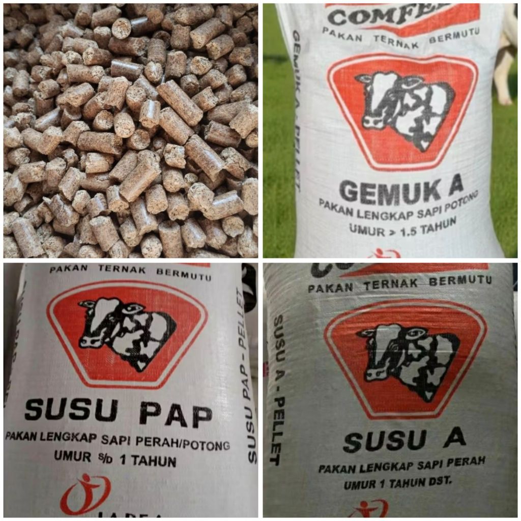 Jual Comfeed Pellet sapi Gemuk A Susu A Susu Pap pakan sapi penggemukan ...