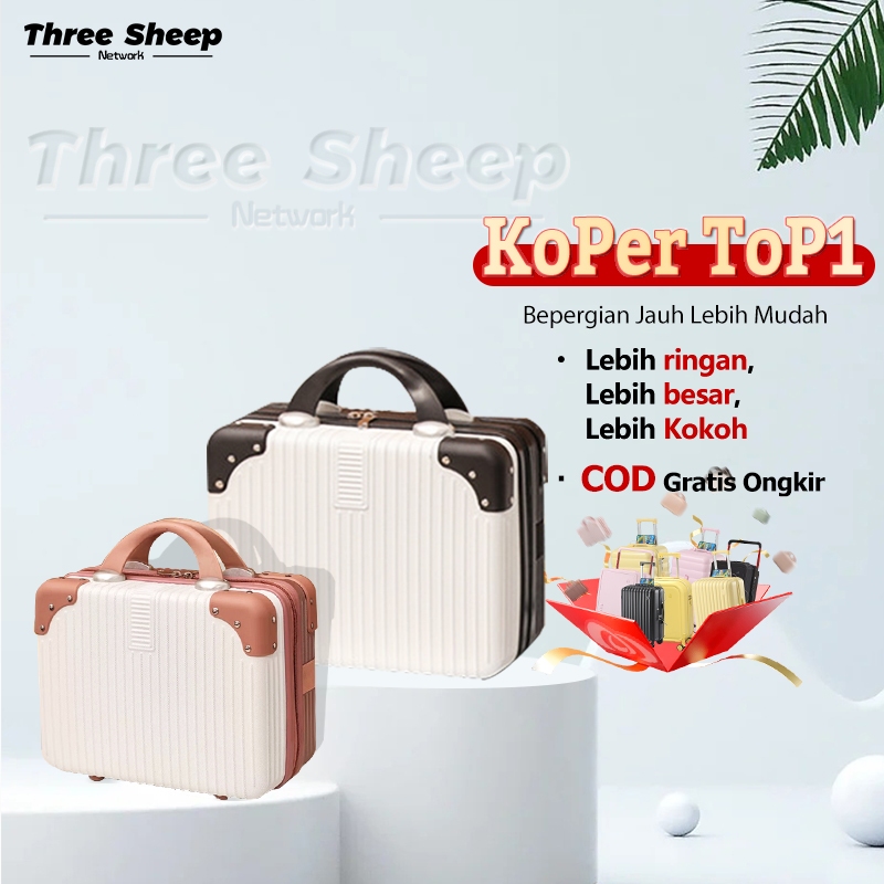 Jual THREE SHEEP NETWORK Tas Makeup Koper A916/A204 Ukuran 12