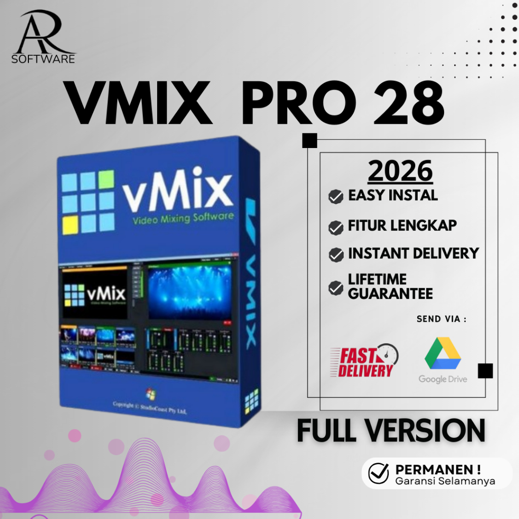 Jual VMIX PRO 28 2026 FULL VERSION (VERSI TERABRU) | Shopee Indonesia