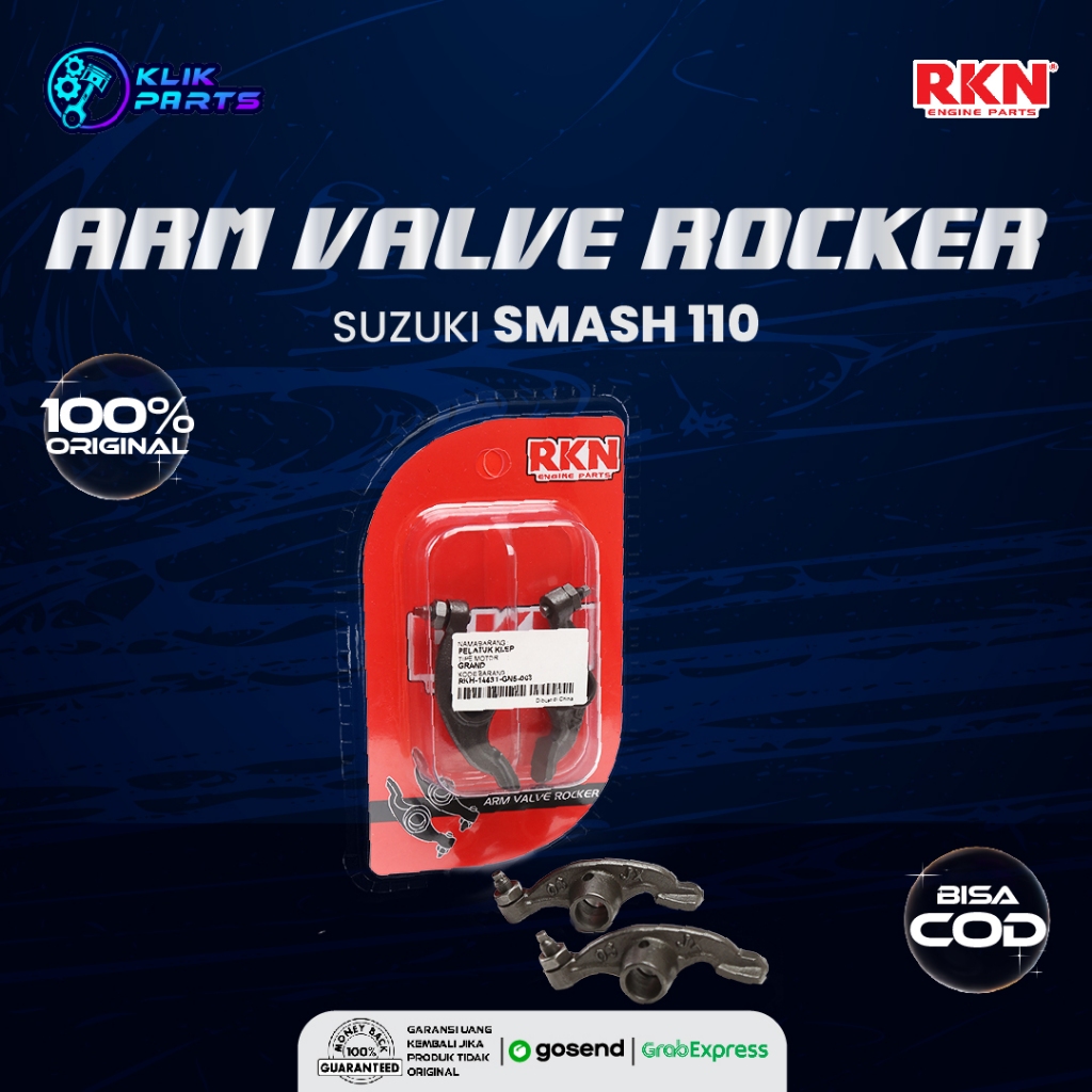 Jual RKN Arm Valve Rocker Pelatuk Klep Smash 110 Original 100% | Shopee ...