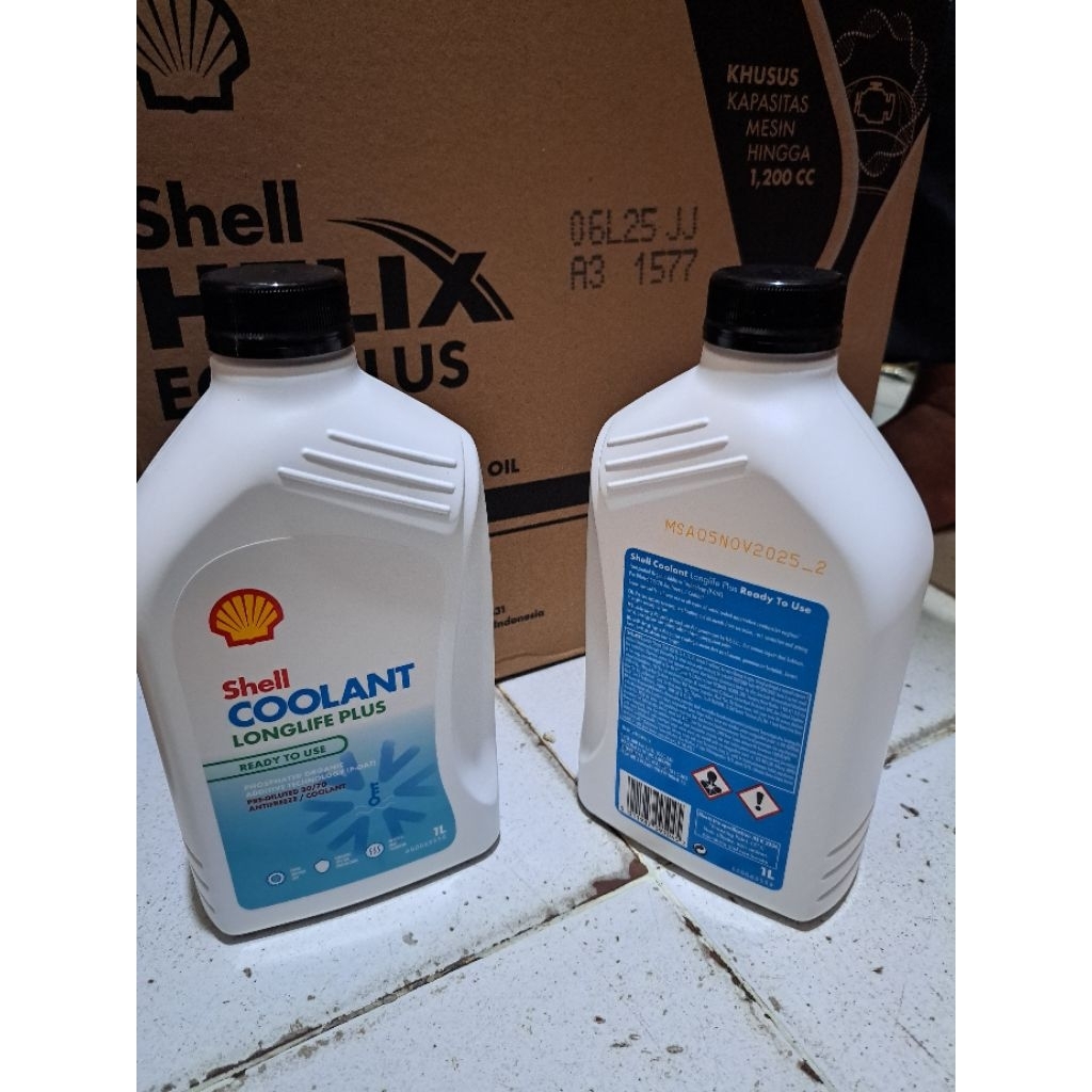 Jual SHELL COOLANT LONG LIFE PLUS 1L ORI | Shopee Indonesia