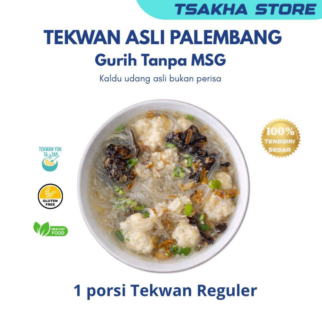 Jual Tekwan Palembang Asli|Tekwan Palembang Frozen Gluten Free | Shopee ...