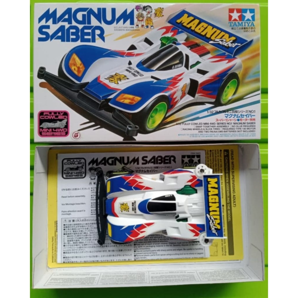 Jual Tamiya Mini 4wd Magnum Saber Super 1 Chassis MIP Made in ...