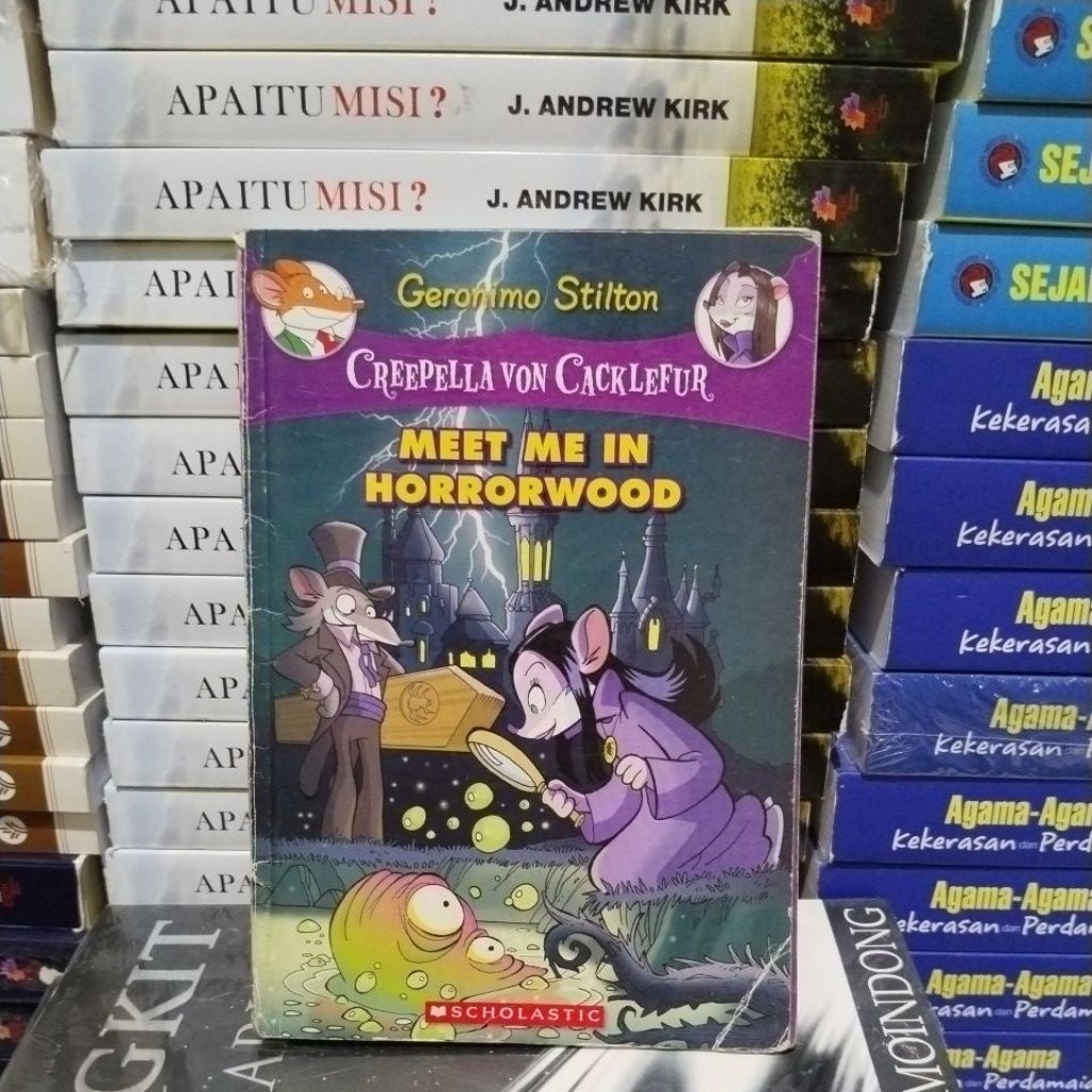 Jual Novel Geronimo Stilton Meet Me In Horrorwood | Shopee Indonesia