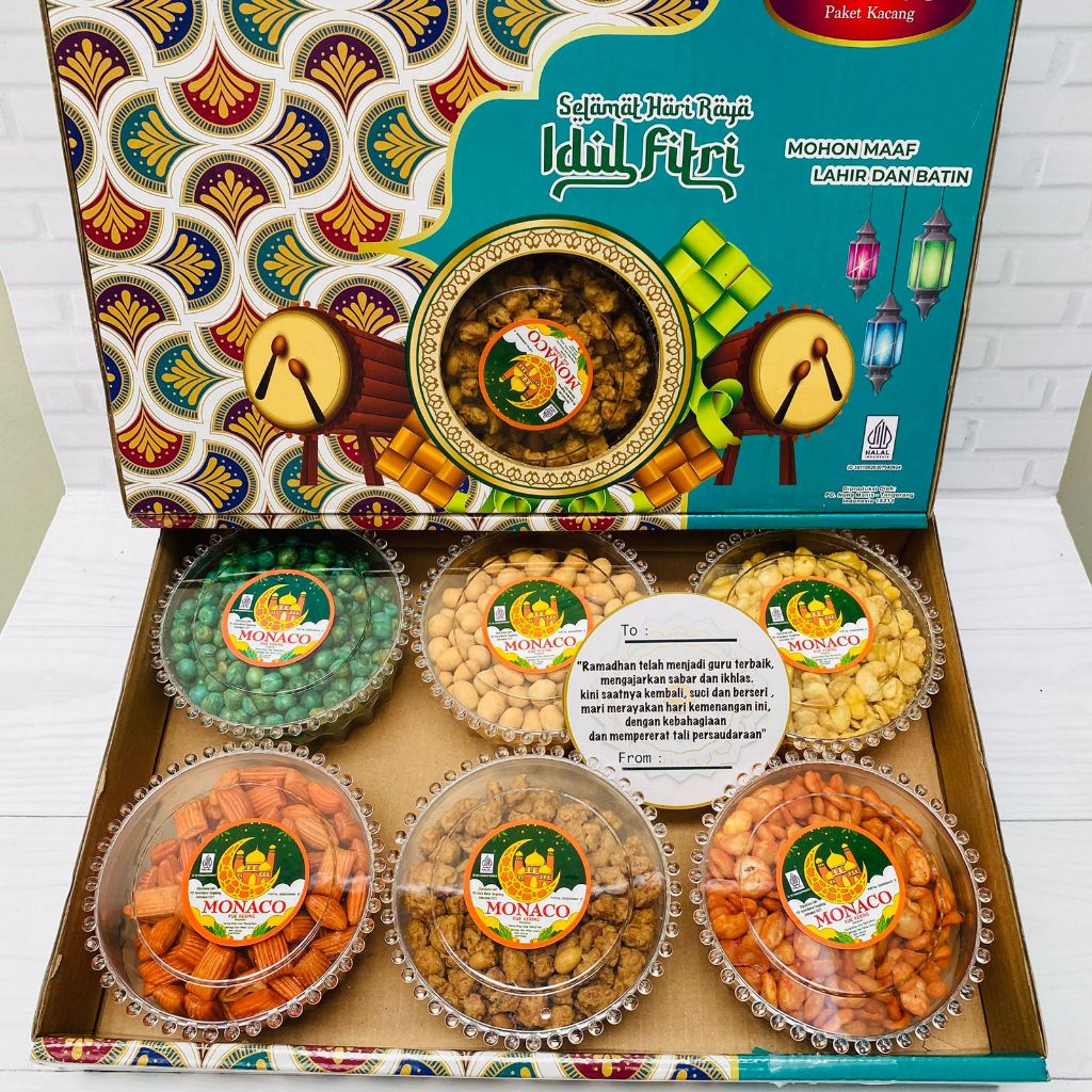 Jual MONACO PAKET KACANG/HAMPERS LEBARAN/PARSEL HARI RAYA | Shopee ...