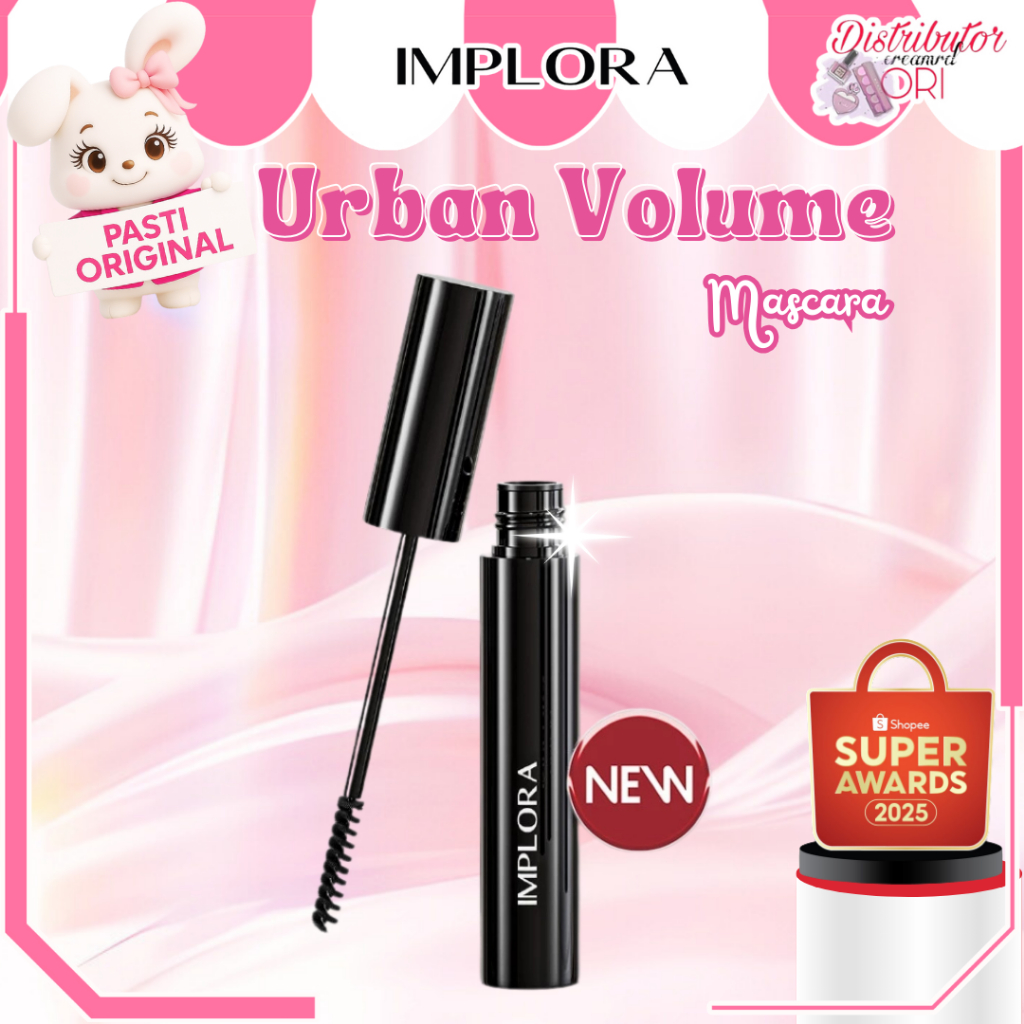 Jual Implora Urban Volume Mascara | BPOM | ORIGINAL | Shopee Indonesia