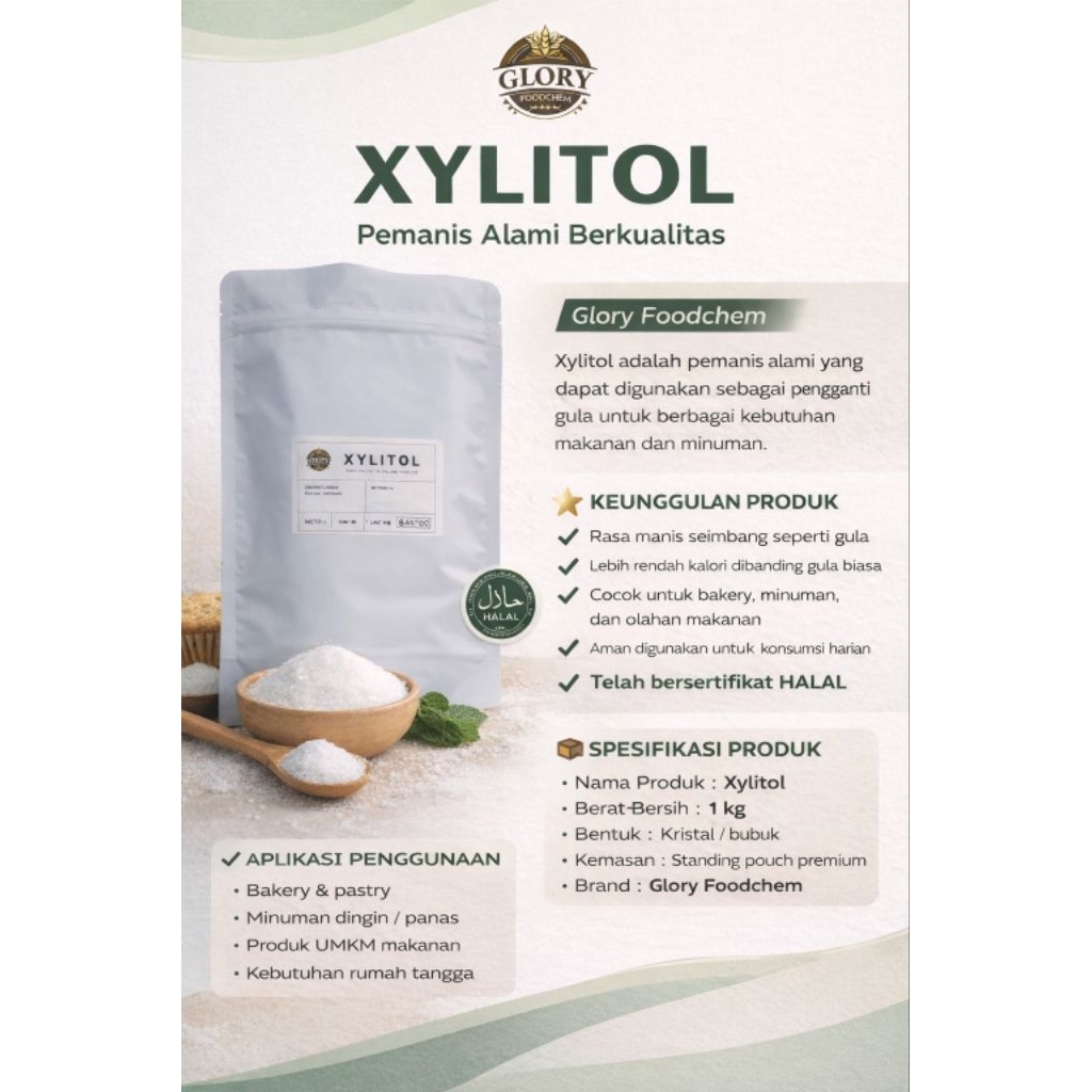 Jual Xylitol Pemanis Alami 1 Kg | Shopee Indonesia