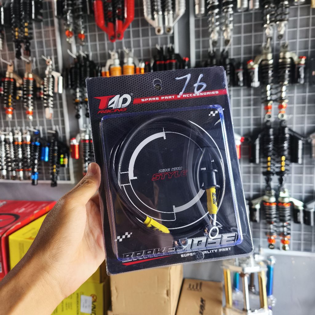 Jual Selang rem TAD RACING 60cm 76cm 90cm Universal | Shopee Indonesia
