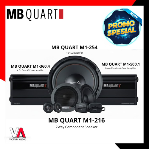 Jual Paket Full Set M1-Series Package Audio Mobil MB QUART Soundsystem ...