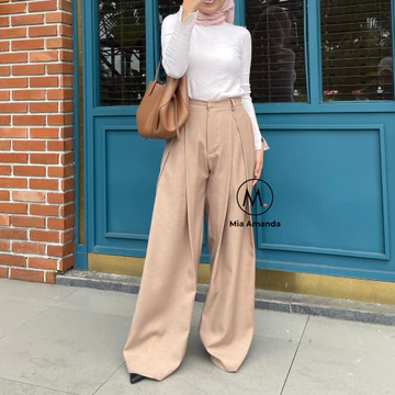 Mia Amanda Rosie Pants Celana Kulot Celana Wanita