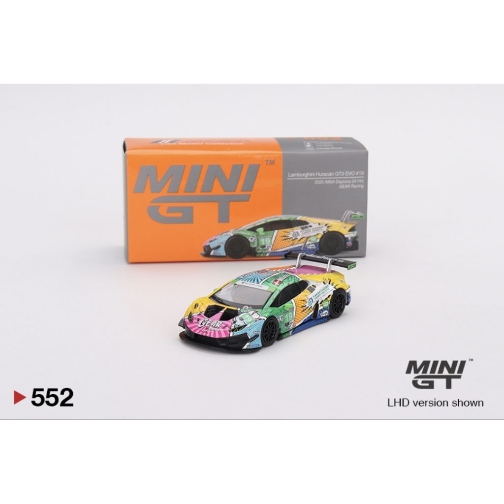 Jual Mini GT 552 Lamborghini Huracan GT3 Evo 2020 IMSA Daytona Gear ...