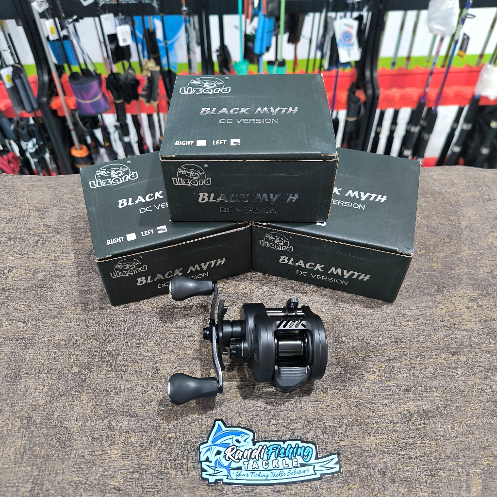 Jual REEL BC LIZARD BLACK MYTH DC | Shopee Indonesia