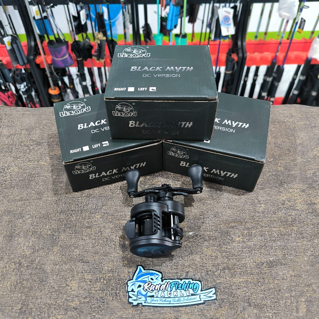 Jual REEL BC LIZARD BLACK MYTH DC | Shopee Indonesia