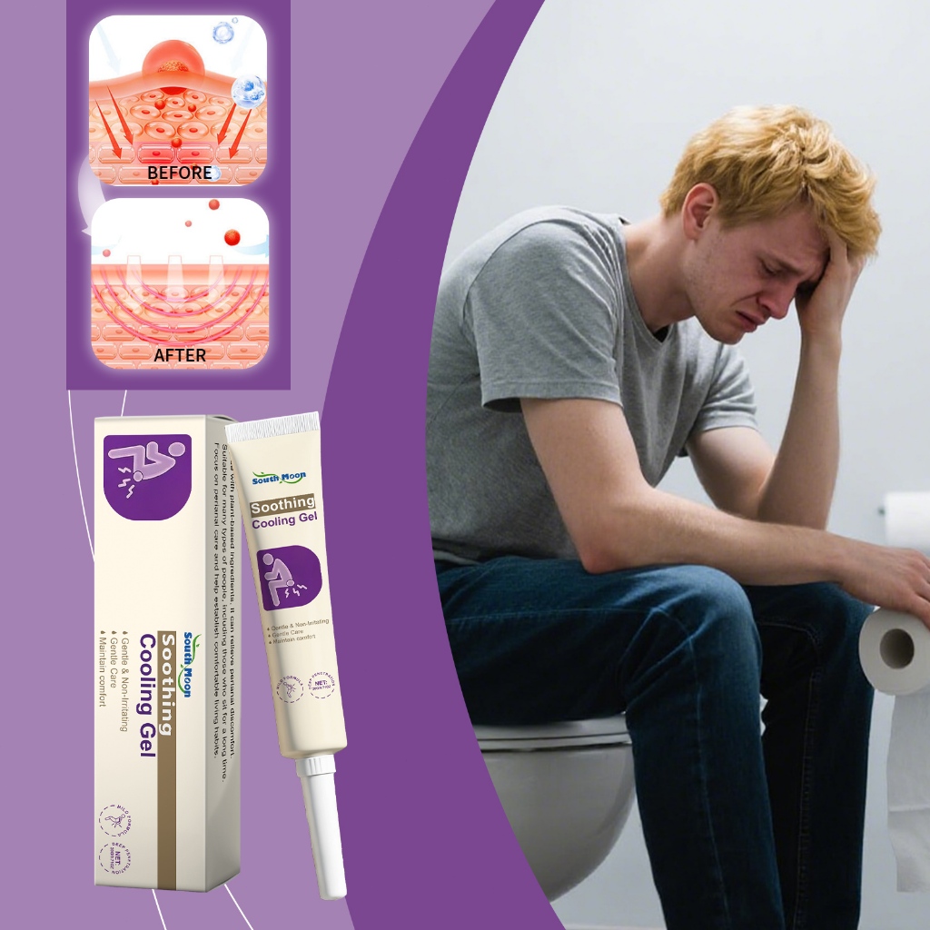 Ready South Moon Salep Ambeien 20g obatwasir luar Salep Wasir Ambeyen Original Soothing Cooling Gel Herbal Menghilangkan Benjolan Wasir Internal