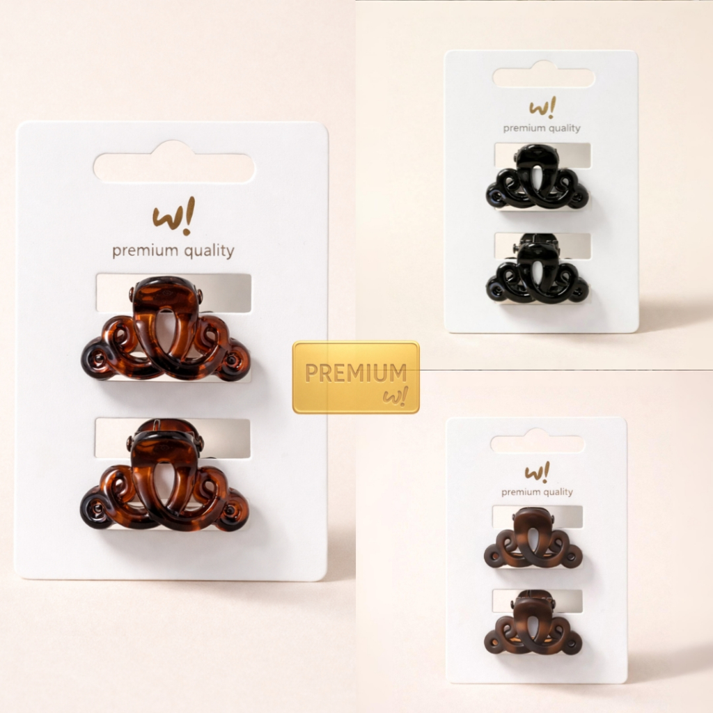 Jual W! Accessories Jepit Rambut Mini Premium (2pcs) 64231600 | Shopee ...