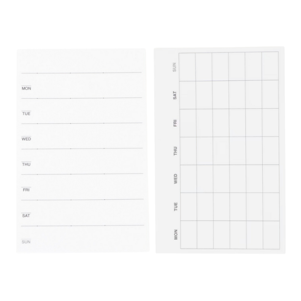 Jual Muji Monthly Weekly Sticky Note 13 Sheets Planner Bulanan Penanda ...