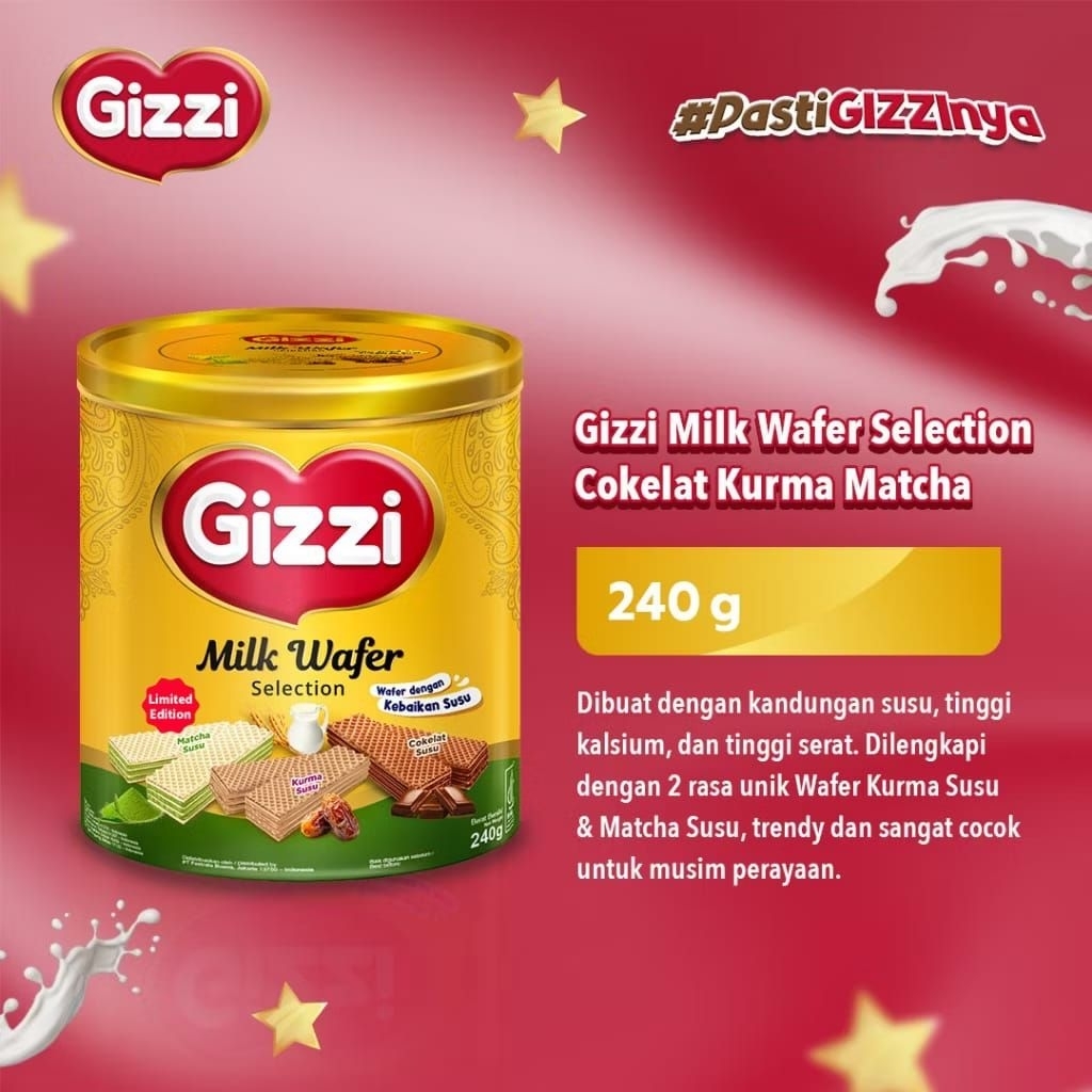 Jual Biskuit Wafer Susu Kaleng 240g - Rasa Coklat kurma matcha | Shopee ...