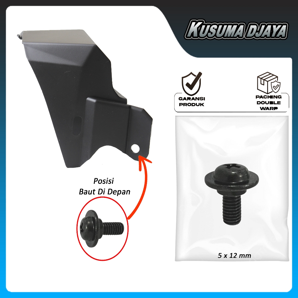 Jual BAUD BAUT 5X12 COVER TUTUP CADANGAN AIR RADIATOR VARIO 125 150 ...