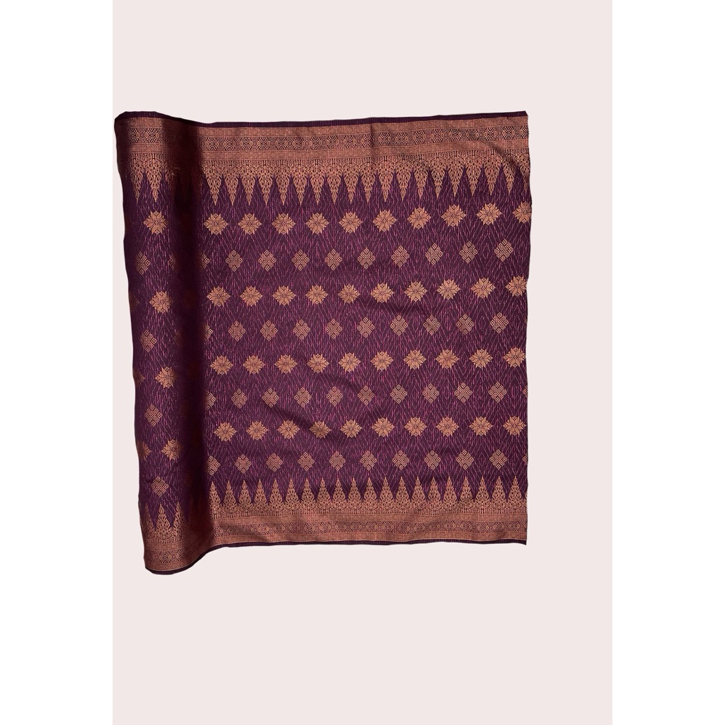 Jual Bahan Songket Melayu / Songket Melayu Riau / Kain Songket Meteran ...