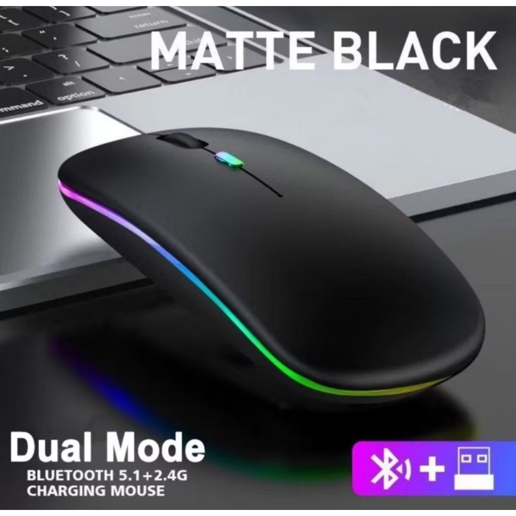 Jual MOUSE BLUETOOTH DAN WIRELESS ANDROID IOS LAPTOP PC | Shopee Indonesia