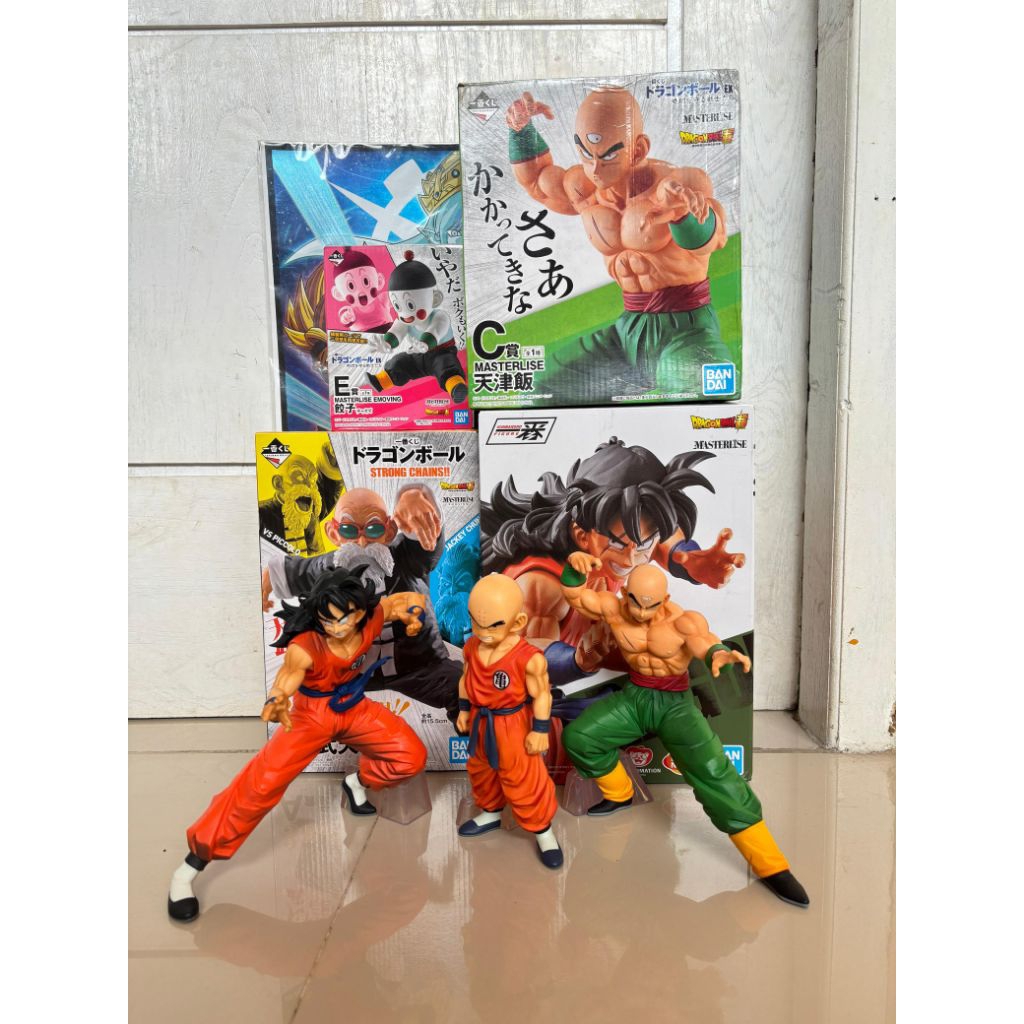 Jual Ichiban Kuji Tenshinhan Tiens Figure Masterlise Dragon Ball Z Goku ...