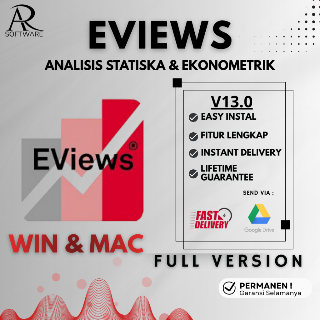 Jual (WIN/MAC) Eviews Enterprise 13 Terbaru |Full Version Original ...