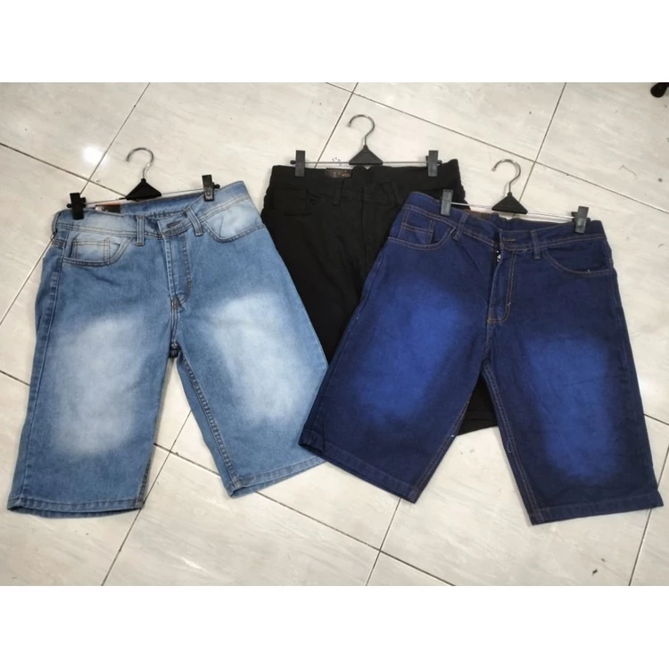 Celana Pendek Pria Jeans Premium Distro Kekinian