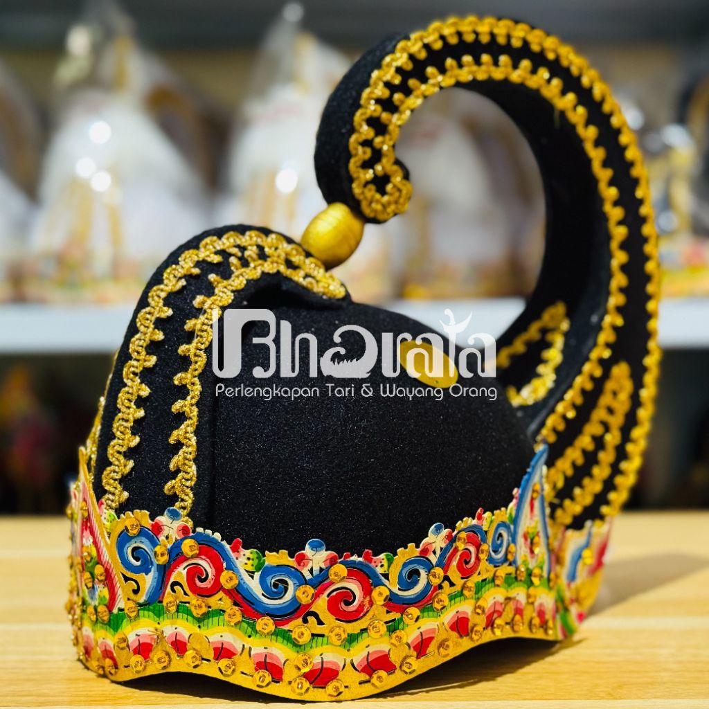 Jual Irah-irahan/Kuluk/Mahkota Wayang Orang Arjuna, Janaka | Shopee ...