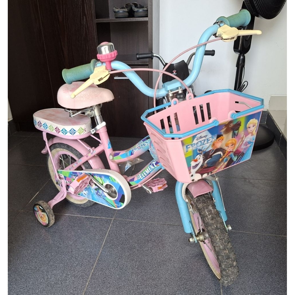 Jual ELEMENT Sepeda Anak Disney Frozen - PRELOVED | Shopee Indonesia