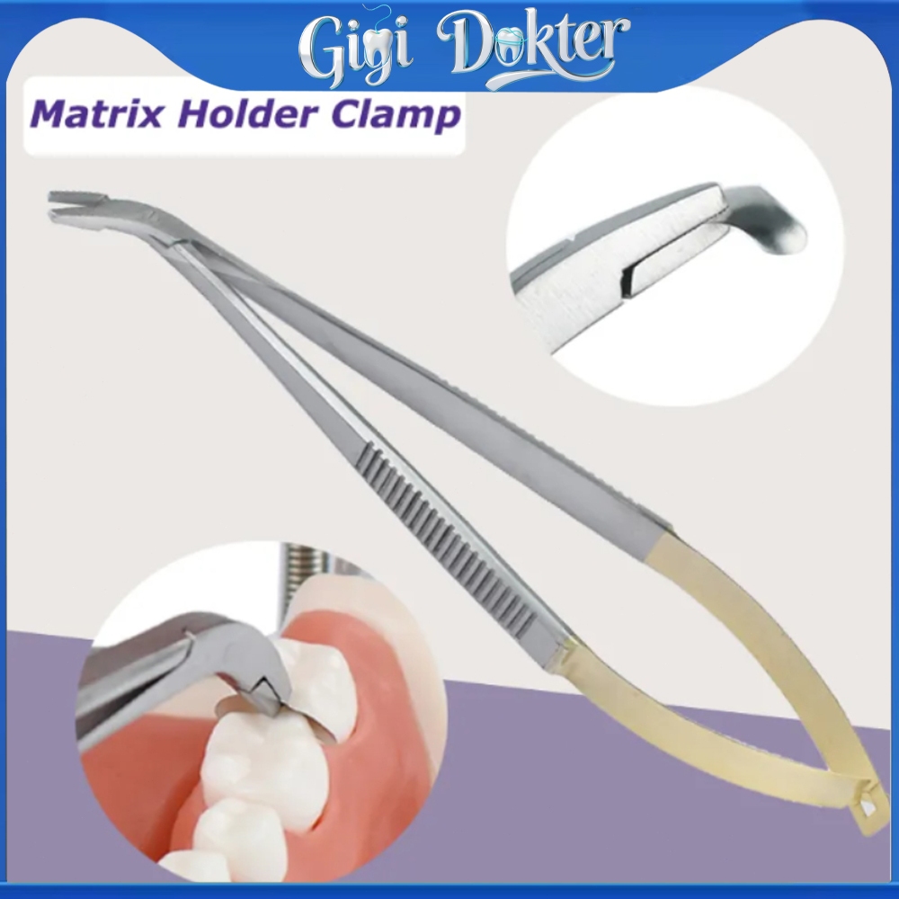 Jual Dental Matrix Holder Clamp Matrices Placement Pliers Dental Matrix ...
