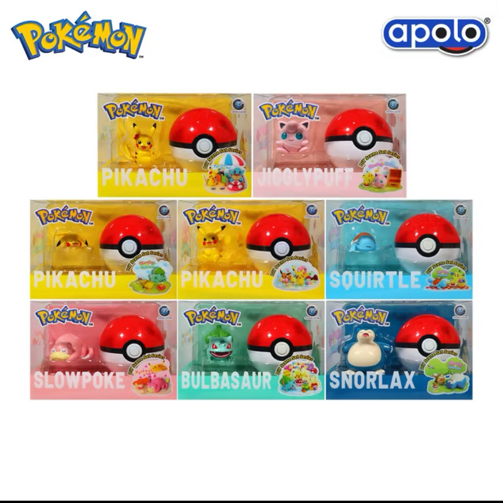 Jual POKEMON SCENE SET APOLO ORIGINAL | Shopee Indonesia