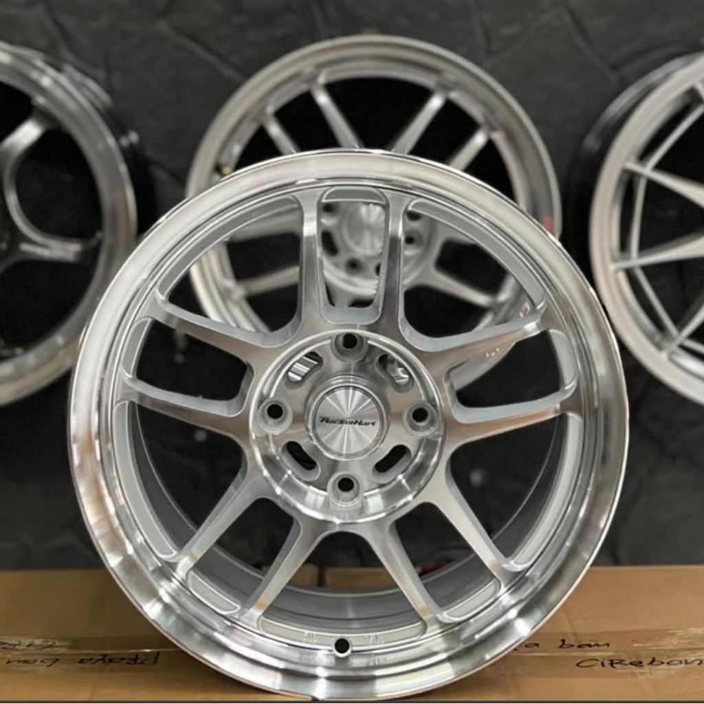 Jual velg mobil ring 15 pcd 4x114,3 racing hart c035 flow forming pcd ...
