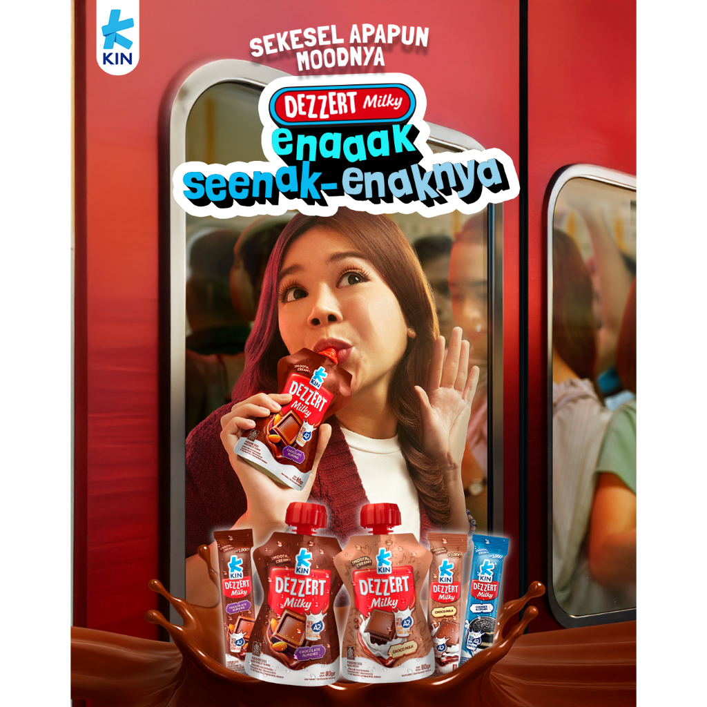 Jual KIN Dezzert Pouch 80gr Mix 6 Pcs – Chocolate Almond & Milk Choco ...