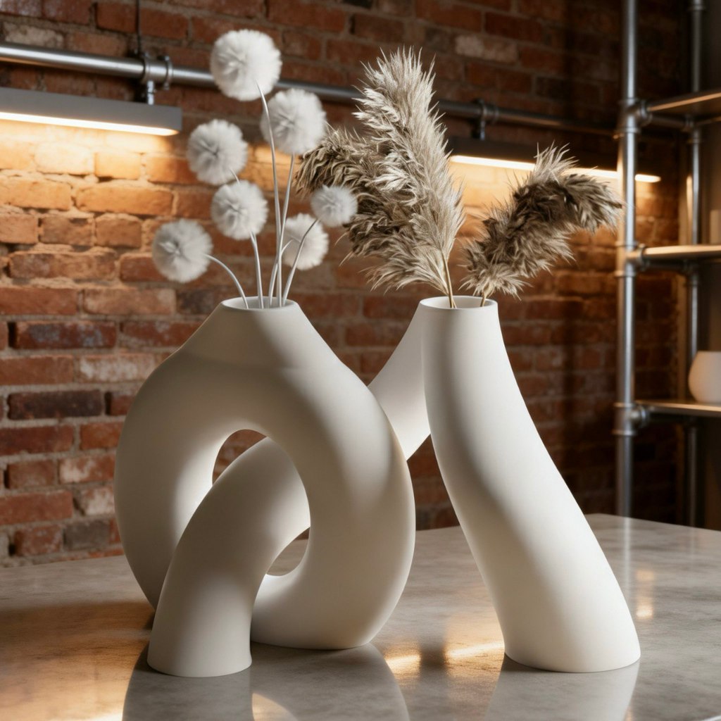 Jual Vas Bunga Interlocking Unik Modern | Flower Vase Minimalis ...