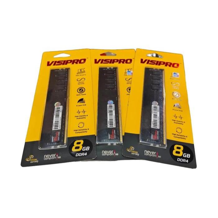 Jual RAM DDR4 VISIPRO 8GBx1 2666MHZ MEMORY LONGDIM | Shopee Indonesia