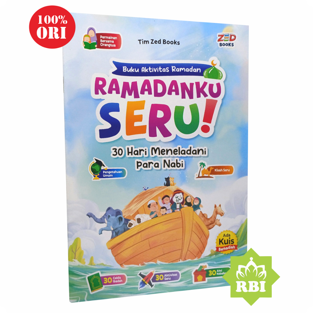 Jual ZED BOOKS Buku Aktivitas Ramadhan Anak 30 Hari Ramadanku Seru ...