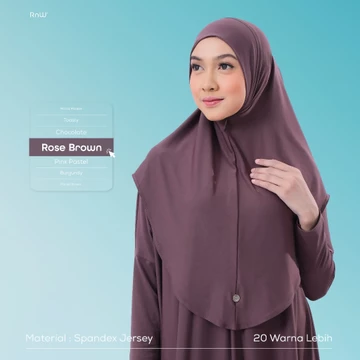 RnW Hijab Bergo Nayla Instan Hijab Daily Hijab